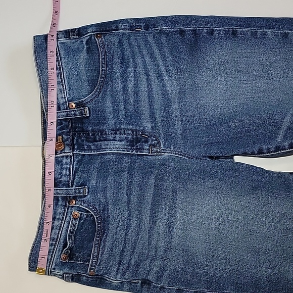 J CREW JEANS  HIGH-RISE TOOTHPICK JEANS/ SIZE 27T. - Picture 4 of 16